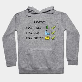 Nature and Cheese lover Hoodie